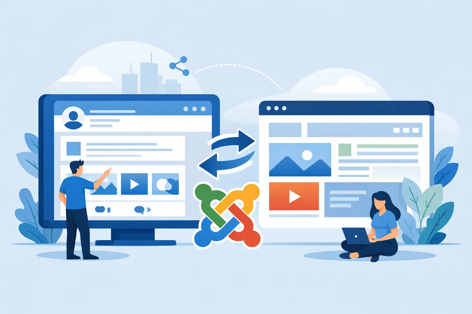 How to Show LinkedIn Posts Joomla Sites