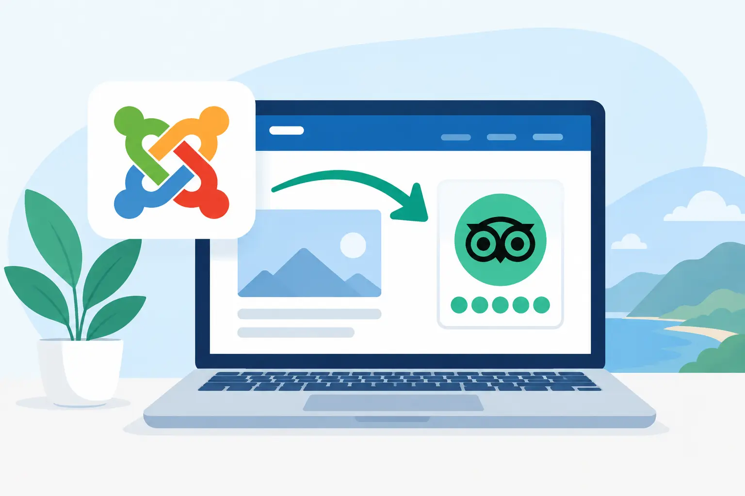 How to Install Tripadvisor Badge on Joomla