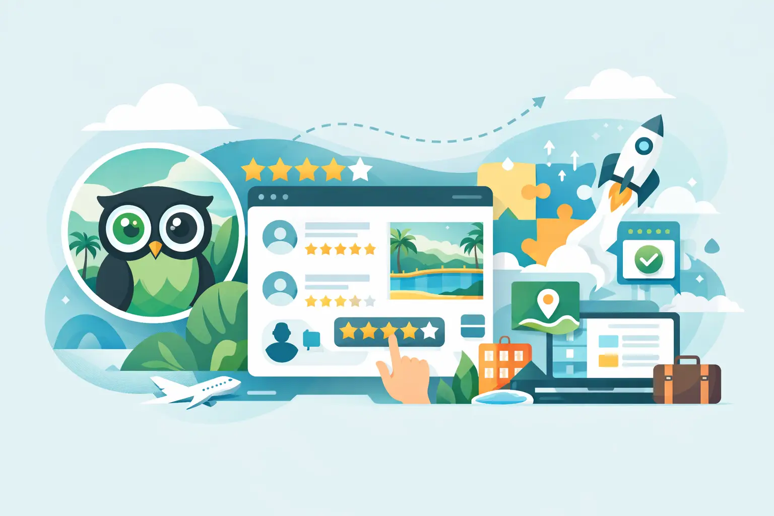 Tripadvisor Reviews Joomla for More Bookings