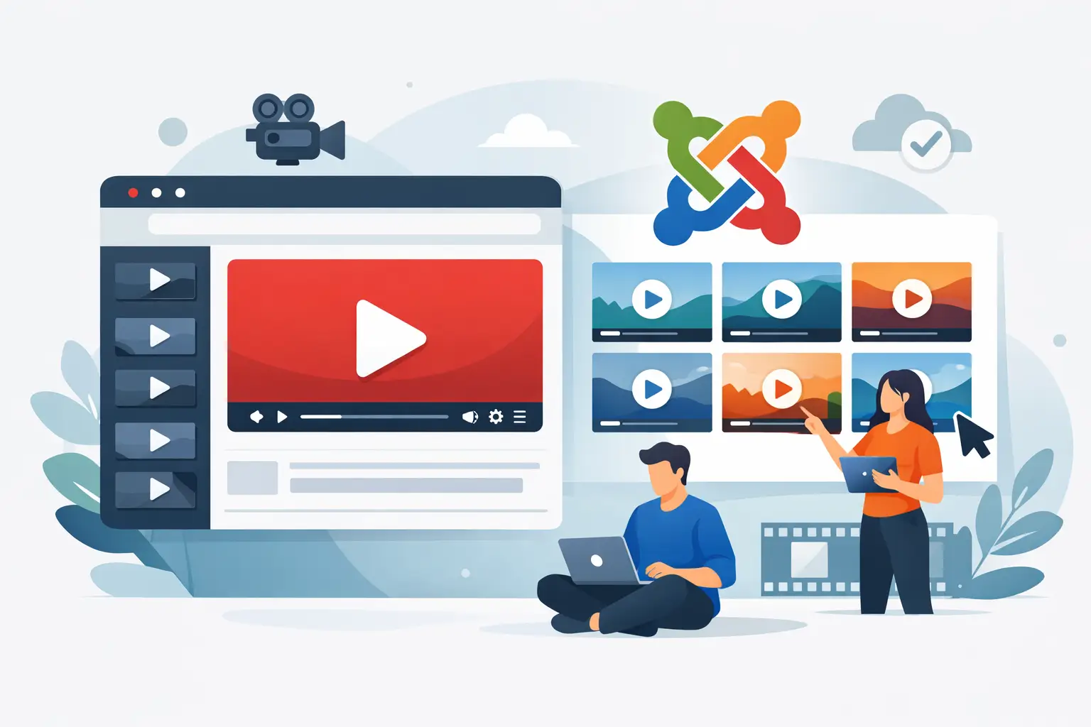 YouTube Playlist Gallery Joomla for Video Pages